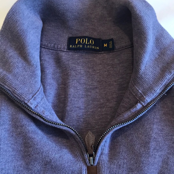 Men’s 🇺🇸POLO RALPH LAUREN🇺🇸 Pull Over Purple - Picture 7 of 7